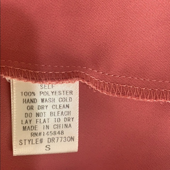 Evenly- dream big mauve ruffle midi wrap dress - Picture 3 of 5